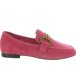 mocassins - Elégant - femme - Cuir - Rose - Bibi lou