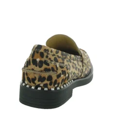 mocassins - Elégant - femme - Fourrure - Léopard - Ash italia