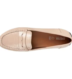 mocassins - Elégant - femme - Nubuck - Rose - Geox