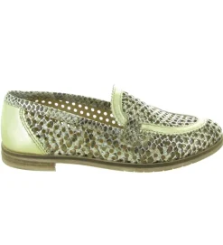 mocassins - Elégant - femme - Nubuck - Or - Minka design