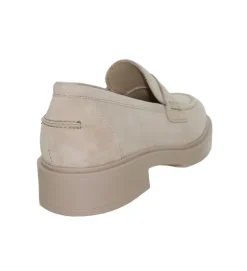 mocassins - Elégant - femme - Nubuck - Beige - Alpe