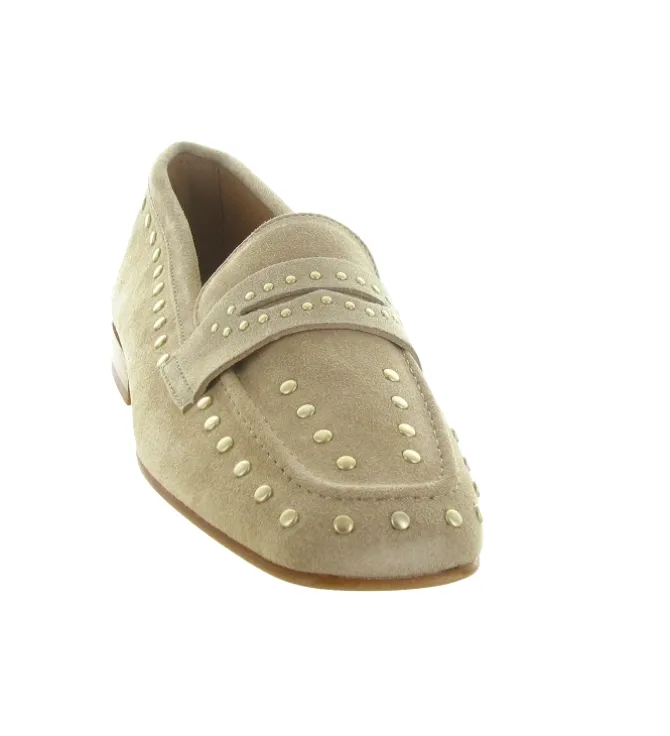 mocassins - Elégant - femme - Nubuck - Beige - Alpe