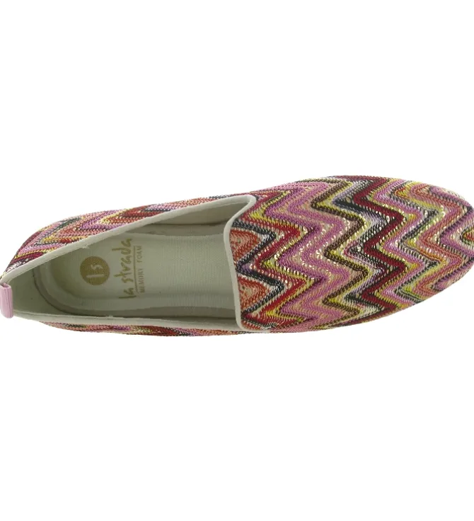 mocassins - Elégant - femme - Synthétique - Rose - La strada