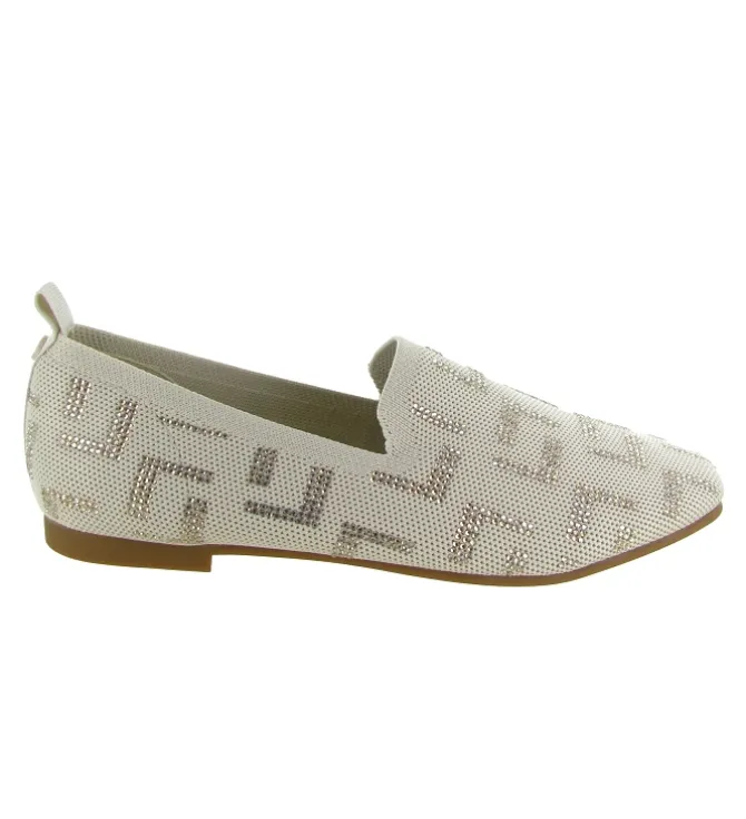 mocassins - Elégant - femme - Synthétique - Beige - La strada