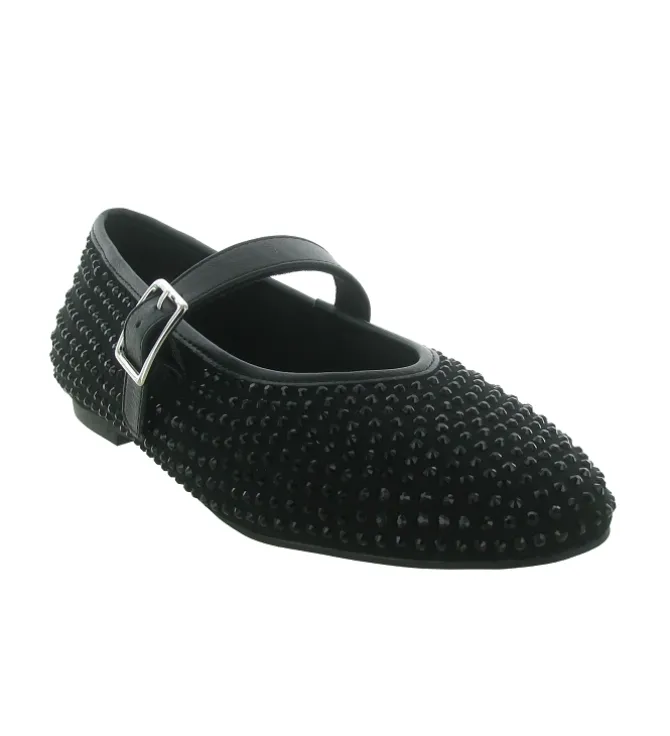 mocassins - Elégant - femme - Synthétique - Noir - La strada