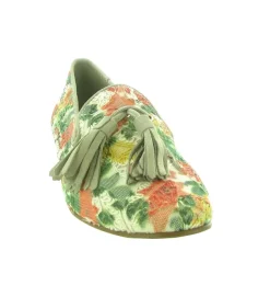 mocassins - Elégant - femme - Textile - Fleurs - Pedro miralles