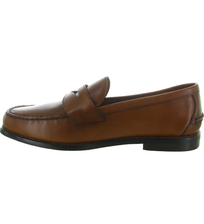 mocassins - Elégant - homme - Cuir - Marron - Ralph lauren