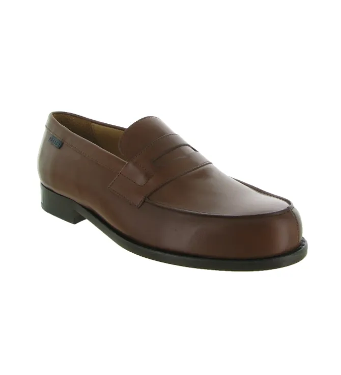 mocassins - Elégant - homme - Cuir - Marron - Pellet