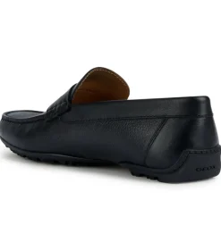 mocassins - Elégant - homme - Cuir - Noir - Geox