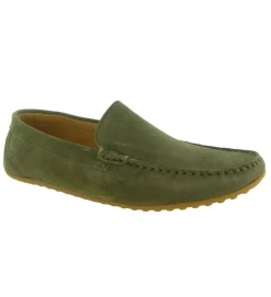 mocassins - Elégant - homme - Nubuck - Kaki - Al tei