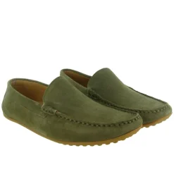 mocassins - Elégant - homme - Nubuck - Kaki - Al tei