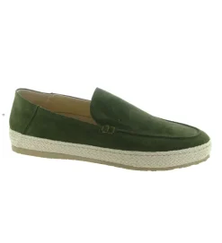 mocassins - Elégant - homme - Nubuck - Vert - Bs brunos