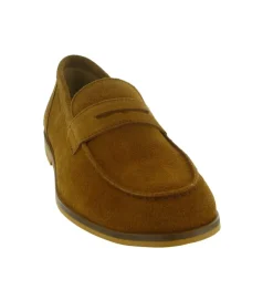 mocassins - Elégant - homme - Nubuck - Marron - Schmoove