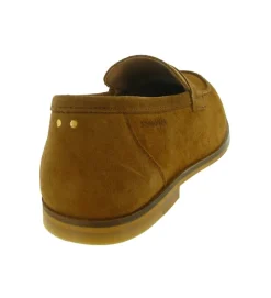 mocassins - Elégant - homme - Nubuck - Marron - Schmoove