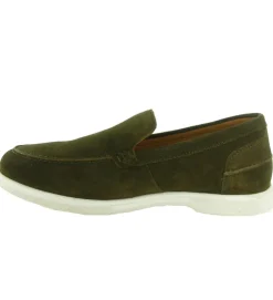 mocassins - Elégant - homme - Nubuck - Kaki - Atelier tropezien
