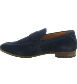 mocassins - Elégant - homme - Nubuck - Bleu - Atelier tropezien