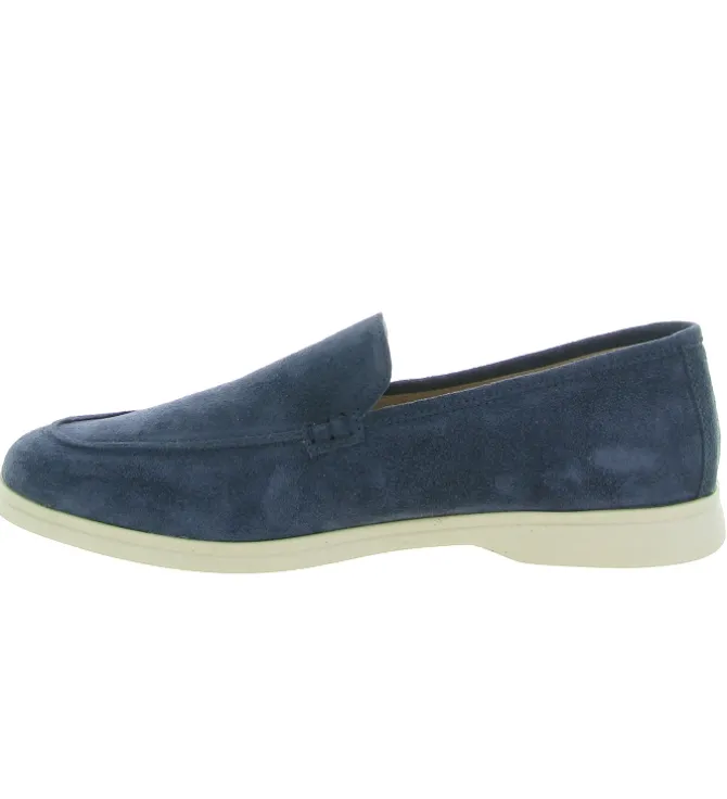 mocassins - Elégant - homme - Nubuck - Bleu - Bs brunos