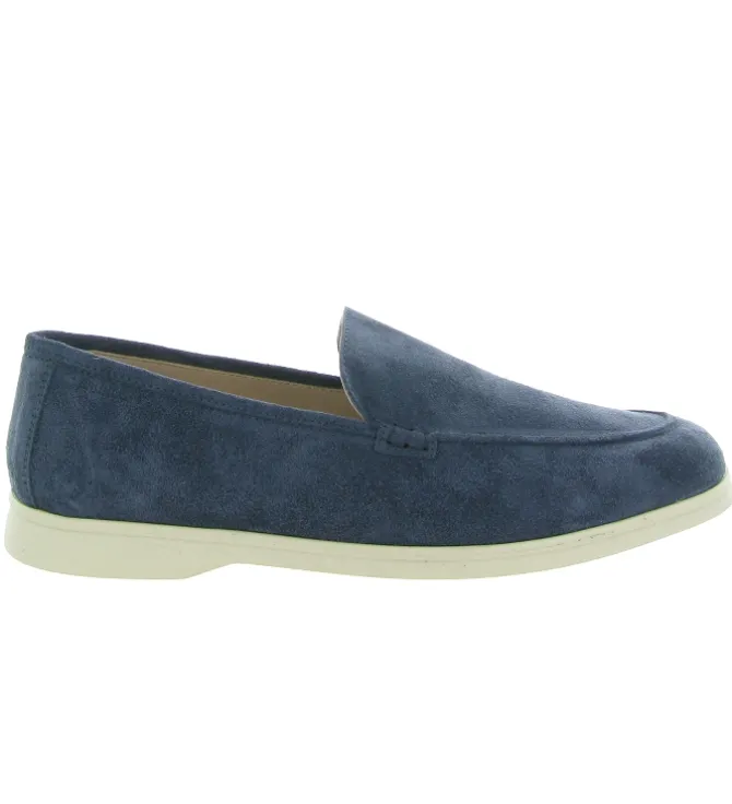 mocassins - Elégant - homme - Nubuck - Bleu - Bs brunos