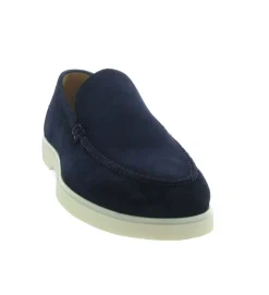 mocassins - Elégant - homme - Nubuck - Bleu - Magnanni