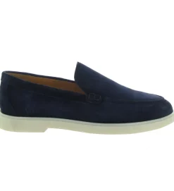mocassins - Elégant - homme - Nubuck - Bleu - Magnanni