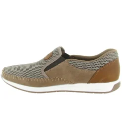 mocassins - Elégant - homme - Synthétique - Gris - Rieker