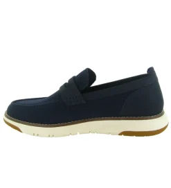 mocassins - Elégant - homme - Textile - Bleu Marine - Schmoove