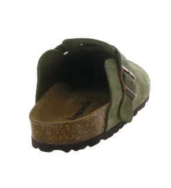 nu pieds - Mules et Tongs - homme - Cuir - Kaki - Armando