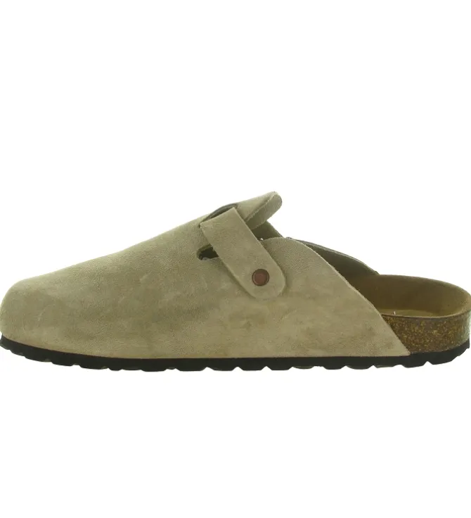 nu pieds - Mules et Tongs - homme - Cuir - Taupe - Armando