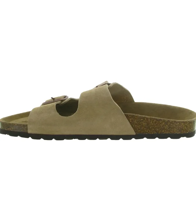 nu pieds - Mules et Tongs - homme - Cuir - Taupe - Armando