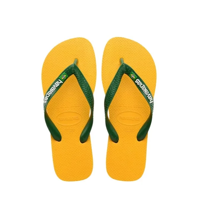 nu pieds - Mules et Tongs - homme - Synthétique - Jaune - Havaianas
