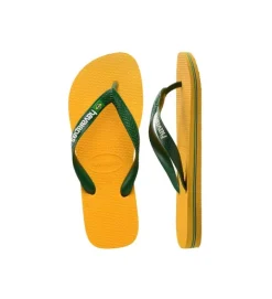 nu pieds - Mules et Tongs - homme - Synthétique - Jaune - Havaianas