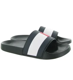 nu pieds - Mules et Tongs - homme - Synthétique - Noir - Tommy hilfiger