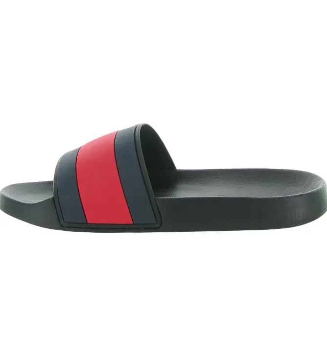 nu pieds - Mules et Tongs - homme - Synthétique - Noir - Tommy hilfiger