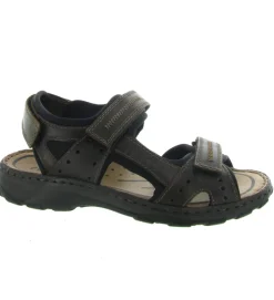 nu pieds - Sandales - homme - Cuir - Marron - Rieker
