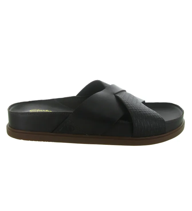 nu pieds - Sandales - homme - Cuir - Marron - Clarks