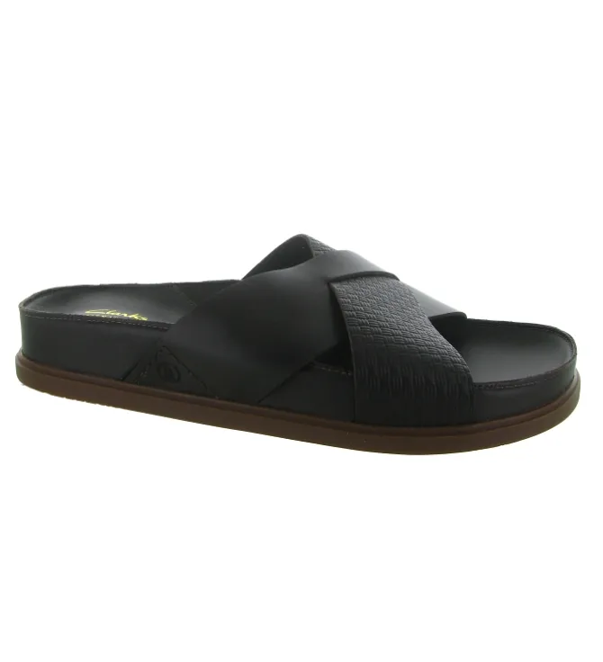 nu pieds - Sandales - homme - Cuir - Marron - Clarks