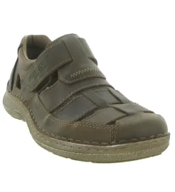 nu pieds - Sandales - homme - Cuir - Marron - Rieker