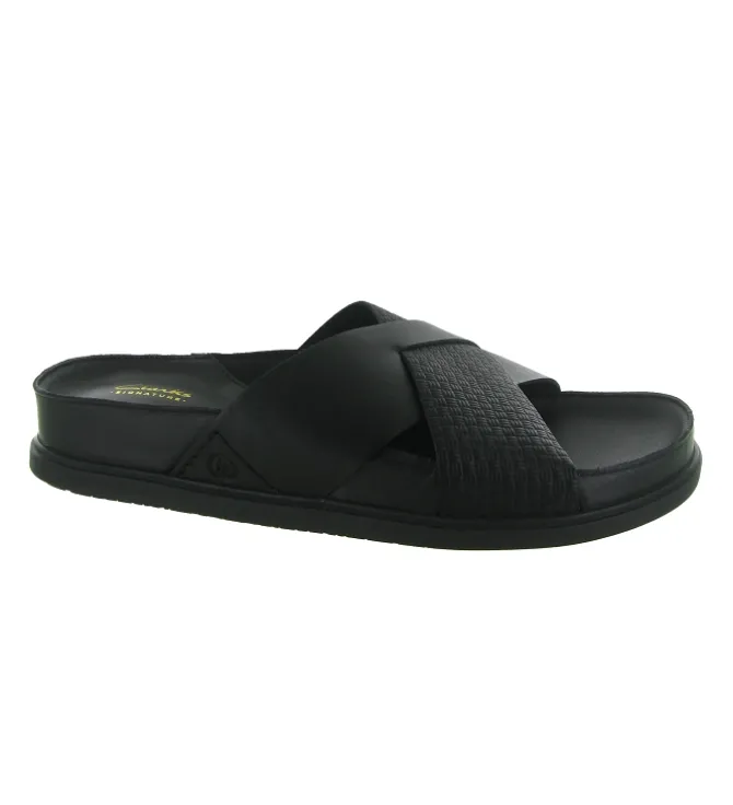 nu pieds - Sandales - homme - Cuir - Noir - Clarks