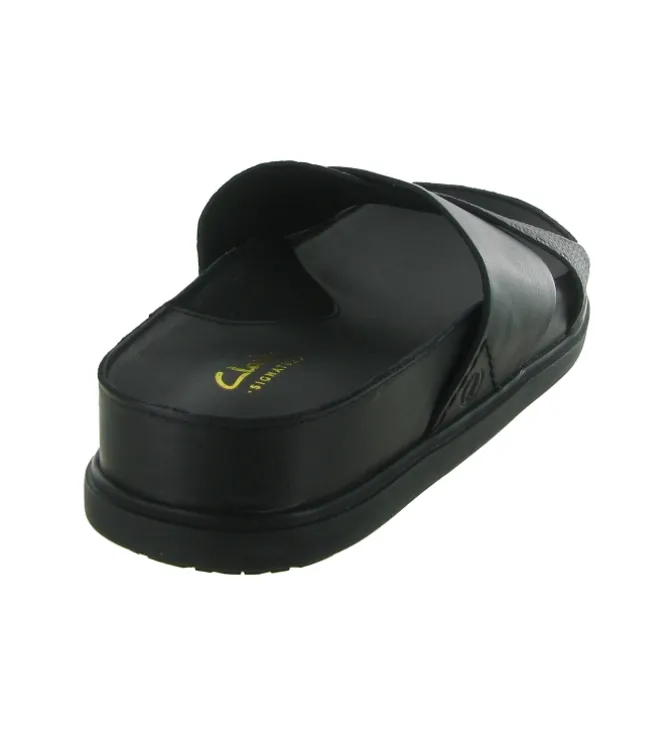 nu pieds - Sandales - homme - Cuir - Noir - Clarks