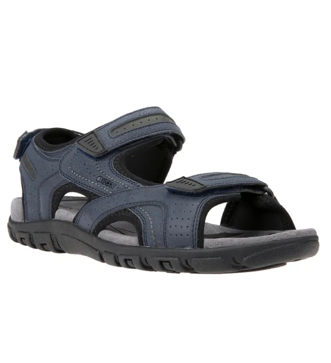 nu pieds - Sandales - homme - Synthétique - Bleu Marine - Geox