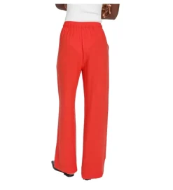 pantalon - DROIT - vetement femme - Textile - Orange - Grace and mila