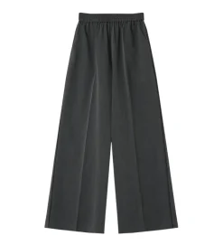pantalon - DROIT - vetement femme - Textile - Anthracite - Grace and mila