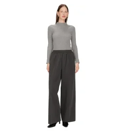 pantalon - DROIT - vetement femme - Textile - Anthracite - Grace and mila