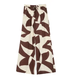 pantalon - DROIT - vetement femme - Synthétique - Chocolat - Grace and mila