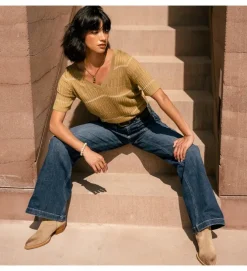 pantalon - JEANS - vetement femme - Jeans - Bleu - Freeman t.porter