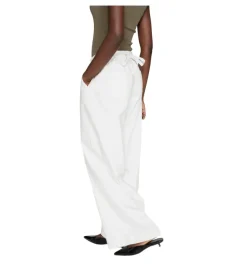 pantalon - JEANS - vetement femme - Coton - Blanc - Grace and mila