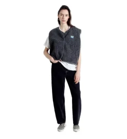 pantalon - JEANS - vetement femme - Coton - Noir - American vintage