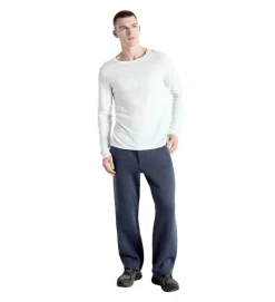 pantalon - SURVETEMENT - vetement homme - Cuir - Bleu Marine - American vintage