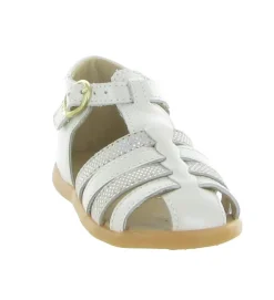 pre marche du 16 au 23 - - bebe fille - Cuir - Beige - Babybotte