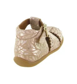 pre marche du 16 au 23 - - bebe fille - Cuir - Rose - Bellamy